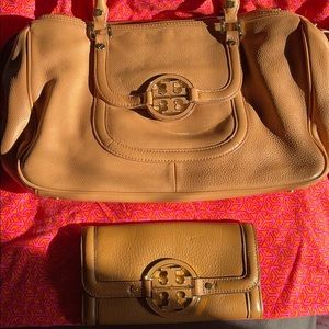 Tory Burch bag and wallet